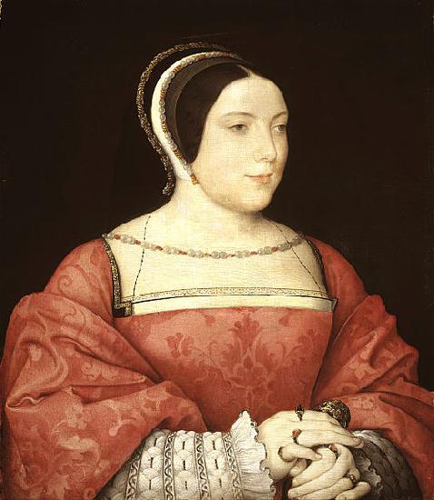 Jean Clouet Portrait of Madame de Canaples oil painting image